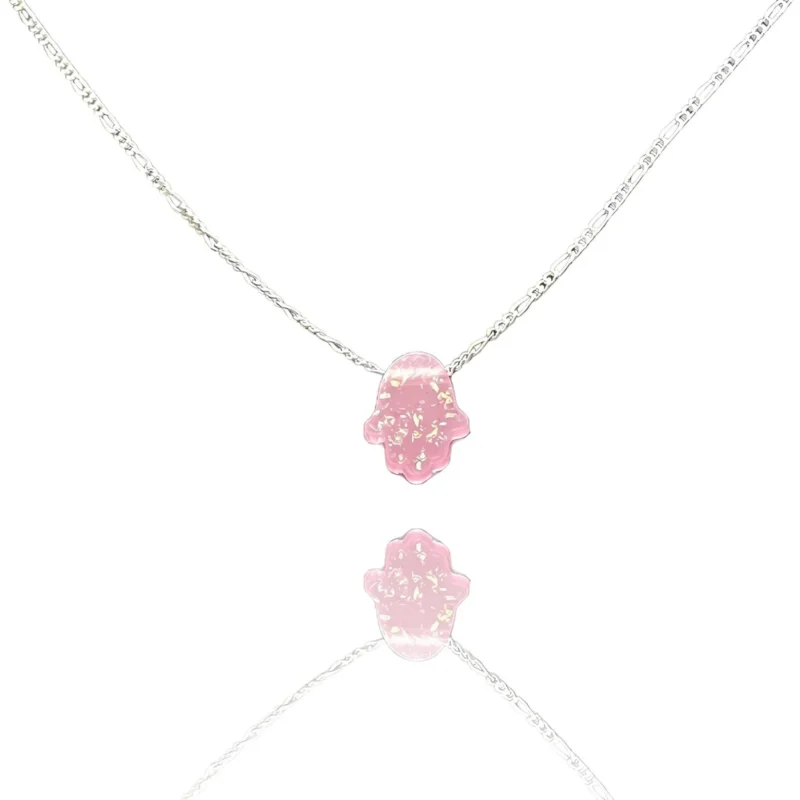 collier main fatma rose